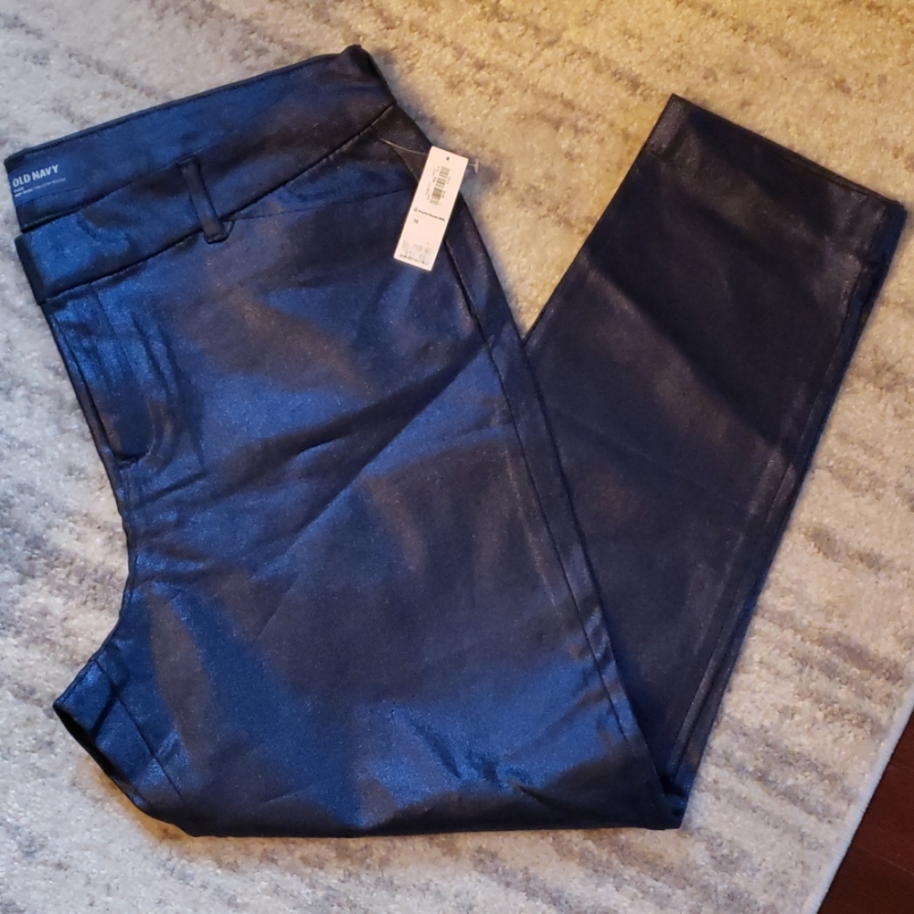 Old navy Metallic pixie pants